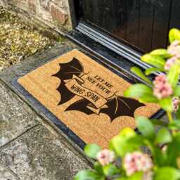 Acotar Door Mat, Night Court Inspired Doormat, Modern Fantasy Home Decor, Velaris Book Gift, Coir Entryway Rhysand Merch Decor - thumbnail 3