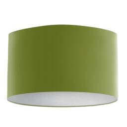 Velvet Lampshade - Olive Green With White Lining, Handmade Lampshades, Table Lamp Shade
