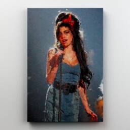 Icons Canvas Print - Amy Winehouse Wall Art - thumbnail 2