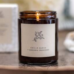 Personalised New Home Candle - Thoughtful, Unique, Gift - thumbnail 1