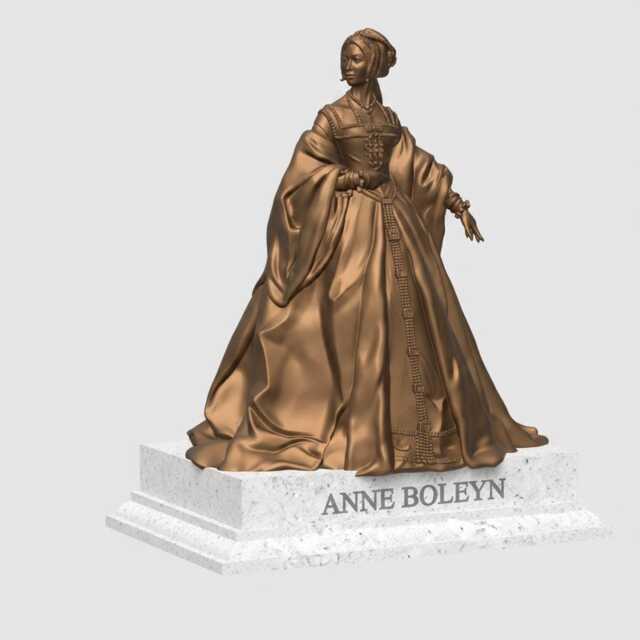Anne Boleyn - Historical Royal Collectible Statue - image 1