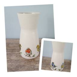 Garden Bird Vase, Housewarming Gifts, Themed Decor, Garden Gifts For Nan, Mum, Lovers, Home Decor - thumbnail 2