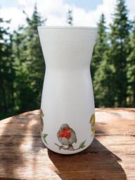 Garden Bird Vase, Housewarming Gifts, Themed Decor, Garden Gifts For Nan, Mum, Lovers, Home Decor - thumbnail 1