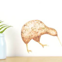 Kiwi Bird Wall Decal - Small - thumbnail 2