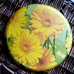 Wooden Cutting Board Decoupage Rustic Style Home Decor Sunflowers Kitchen Decoration Wall Handmade Wood Hand Painted Art Hanging - thumbnail 2