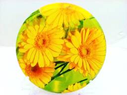 Wooden Cutting Board Decoupage Rustic Style Home Decor Sunflowers Kitchen Decoration Wall Handmade Wood Hand Painted Art Hanging - thumbnail 1