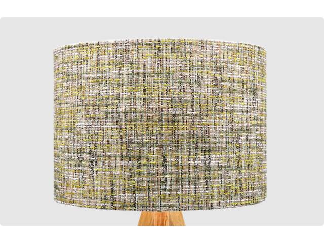 Light Green Woven Fabric Lampshade, Table Floor Lamp/Ceiling Pendant, Small Medium Large, 20cm 25cm 30cm 35cm 40cm, UK Shade - image 1