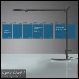 Weekly Calendar Wall Decal Multilingual Planner With Liquid Chalk Pen - thumbnail 2
