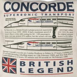 A??rospatiale Bac Concorde Supersonic Passenger Airliner Aircraft Cushion Inner Included - thumbnail 2