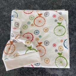 Sale Were 42 Dollars. Organic Baby Blanket & Newborn Hat Sets. Take Home. Shower Gift. Photo Prop. Set - thumbnail 3