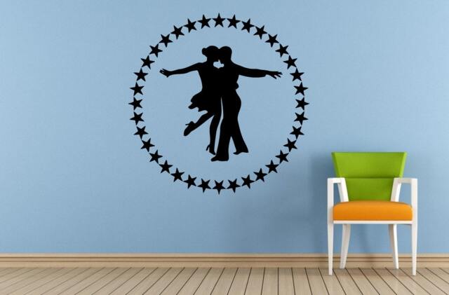 Ballerina Ballet Dancer Dance Dancing Studio Tango Salsa Break Boy Girl Wall Or Car Vinyl Peal & Stick Removable Sticker Decal L1572 - image 1