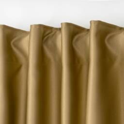 Custom Olive Blackout Curtain Modern Panel Drape, Pinch Pleat Option - thumbnail 2