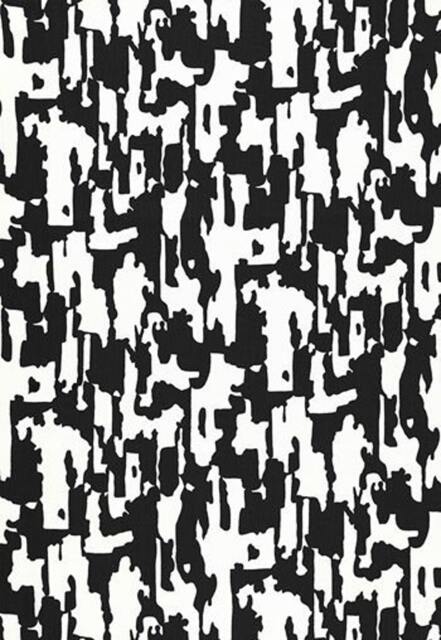 Beauty Bark Print in Jet-Trina Turk-Indoor/Outdoor-One Pillow