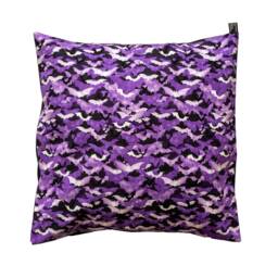 Bats in Purples & White ~ Great Designer Cushion Cover Fits 18