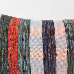 Handwoven Kilim Lumbar Pillow Cover Turkish Wool Cushion - 12x24 - thumbnail 3