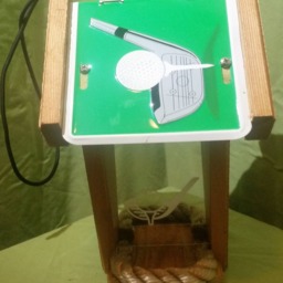 Golf Two Sided Cedar Bird Feeder - I Rather Be Golfing - thumbnail 3
