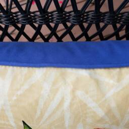 Parrot Macaw Bird Pillow Cover Decorative Accent Cushion, Tropical Bamboo Print - thumbnail 3