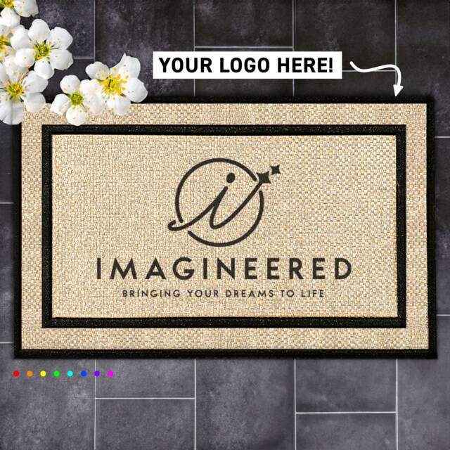 Welcome Guests With A Personalized Custom Logo Doormat - Unique & Stylish Entryway Decor - image 1