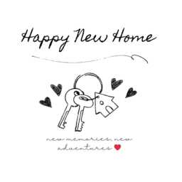 New Home Candle Candles Gift Gifts Card Cards Print Prints Keyrings - thumbnail 4