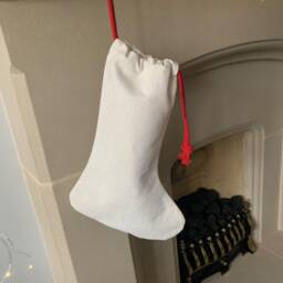 Personalised Bow Christmas Stocking - Name Family Stockings Decorations Bows - thumbnail 4