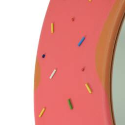 Pink Frame Mirror For Girls, Childrens Baby, Mirror With Crown Kids Room, Unique Wood Mirror, Candy - thumbnail 4