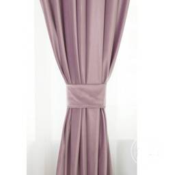 Pair Of Lilac Purple Velvet Curtains, Bedroom Living Room Silk Custom Curtains - thumbnail 3