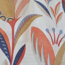 Beautiful Handcrafted Handmade Made Curtains Lined Window Treatment in Fryett Leon Fabric - thumbnail 3