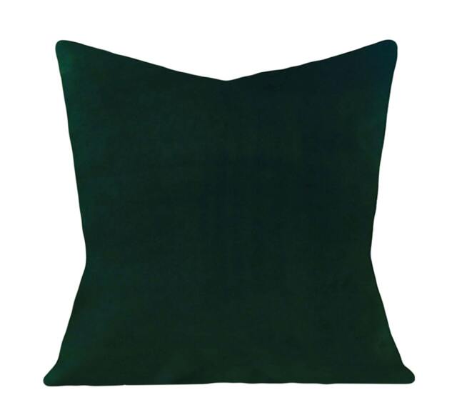 Emerald Green Velvet Pillow Cover Luxury Decorative - image 1
