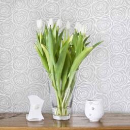 Roses Allover Wall Stencil - Wall Stencils Instead Of Decals Easy To Use Stencils For A Quick Room Update Floral Walls - thumbnail 3