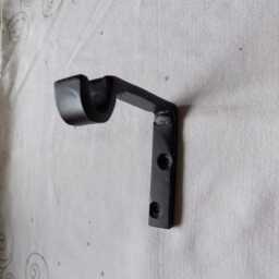 Curtain Rail Set-Uphandcrafted in The Uk..wrought Iron - Forge Steel+Free Fixing Kit - thumbnail 4