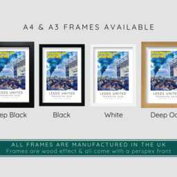 Leeds Championship Winners 2025 United Together Promoted Unique Print & Frame Gift Elland Road Stadium Fan Art Poster Artwork Marching On - thumbnail 3