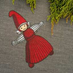 Christmas Tree Skirt Denmark Decor Danish Scandinavian Ornament Swedish Nordic Gift - thumbnail 4