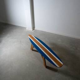 Surfboard Coffee Table Furniture Coastal Room Decor - thumbnail 3