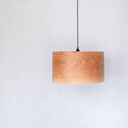Handmade Walnut Kitchen Island Light, Wabi Sabi Chandelier Lighting - thumbnail 2