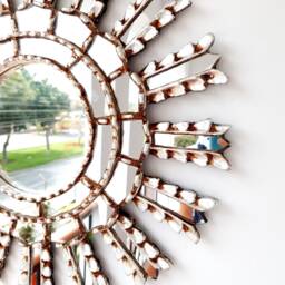 "Peruvian Mirrors ""Mirror Leaf 45cm" - thumbnail 2