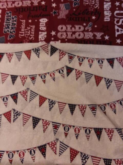 Patriotic Usa Banner Standard Pillowcase