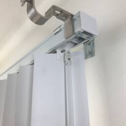 Nono Bracket - Outside Mounted Blinds Curtain Rod Attachment - Black - thumbnail 3