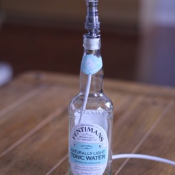Tonic Water Bottle Lamp - thumbnail 4