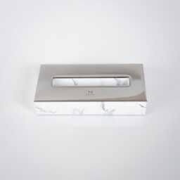 Business Card Holder For Desk, Desk Organizer, Marble Decor - thumbnail 3