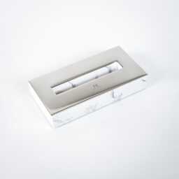 Business Card Holder For Desk, Desk Organizer, Marble Decor - thumbnail 2
