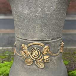 Large Pedestal Sculpture Stone Stand Figurine Cement Plinth Decoration Outdoor Ornament Plinth Lover Gift Yard Art Handmade - thumbnail 4