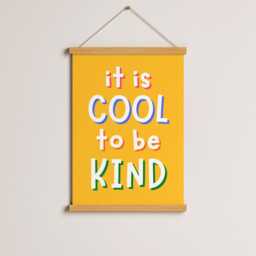 It's Cool To Be Kind Playroom Print - Colourful Classroom Prints, Print, Bright For Kids Room, Affirmations - thumbnail 3