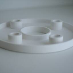 Advent Wreath/Decorative Ring Tray Candle Holder Plate - thumbnail 4
