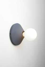 Violet Blue Concrete Ceiling/Wall Lamp Minimalist Italian Lighting - thumbnail 1