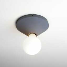 Violet Blue Concrete Ceiling/Wall Lamp Minimalist Italian Lighting - thumbnail 2