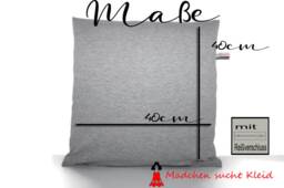 Grandma & Grandpa Pillow, With Zipper Inlay - thumbnail 1