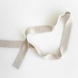 Linen Curtain Belt Made From Medium Linen - 160 G/M2/ in Natural Linen - thumbnail 2
