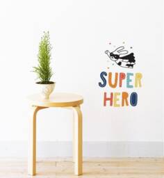 Super Hero Wall Sticker Decal - Quotes, Decals, Words, Inspiration, Decor, Family