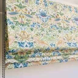 William Morris Strawberry Thief Roman Blind Made To Measure, Handmade