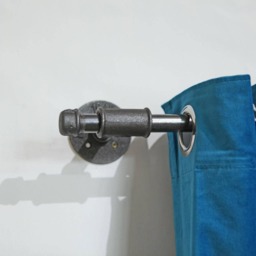 Gardinenstange Loft Stahl Curtain Rod Industriedesign - thumbnail 2